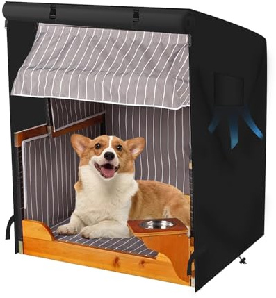 JXXPGG Housse Chaise Plage Chien, Oxford 600D imperméable, 85x75x100 cm