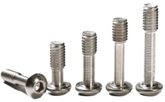 5 uds M3 M4 M5 M6 304 tornillos cautivos de cabeza hexagonal redonda acero inoxidable tornillo bloqueado(30mm (5pcs),M4)