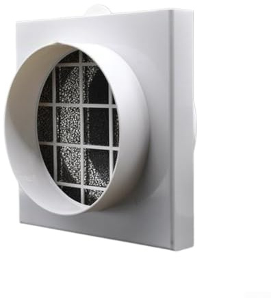 Filtro dell'aria a rete in spugna estraibile per filtraggio efficace della polvere in PVC e PE, per sistemi di condotti più puliti (110 mm)