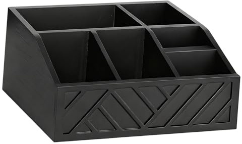 ＡＷＨＡＯ Organizador para La Estación de Café, Caja para Cápsulas de Café, Organizador de Especias, Estuche para Tazas de Escritorio, Negro, tal como se describe