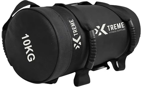 Xtreme Fitness Power Bag 5-25 kg, Robuster PVC Gewichtssack mit Griffen | Vielseitiger Sandbag für funktionelles Training, CrossFit, Hyrox Workouts, Kraft & Ausdauer