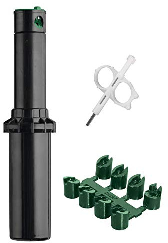 Orbit 55060 Sprinkler System Voyager II 4-Inch Adjustable Pop-Up Gear Drive Spray Head with 25-to-45-Feet Coverage