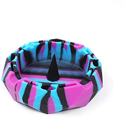 Gentcy Silicone 4.5inch Ashtray Unbreakable Shatter Heat