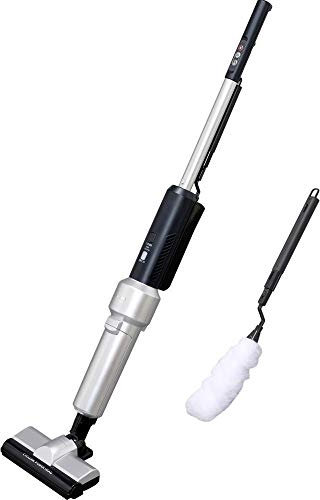 Iris Ohyama, 2-in-1 Akku-Staubsauger & Handstaubsauger, 170W, Sensor für Sauberkeit, Mit Staubwedel und Stander, Für Boden, Treppe, Möbel - Vacuum Cleaner IC-SLDCP5 - Silber/Schwarz