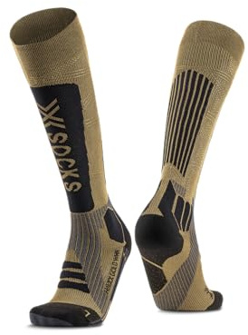 X-SOCKS Helixx Gold Women 4.0 Chaussettes de Ski Femme Gold/Black FR : S (Taille Fabricant : 37/38)