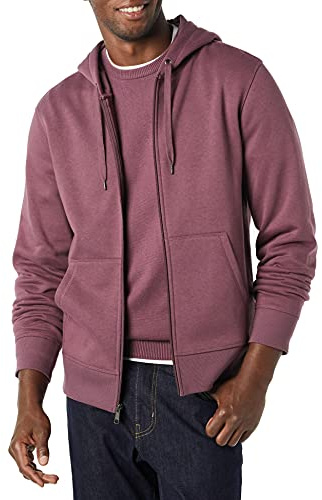 Amazon Essentials Uomo Felpa con Cappuccio e Cerniera Integrale in Pile (Disponibile nelle Taglie Big & Tall)