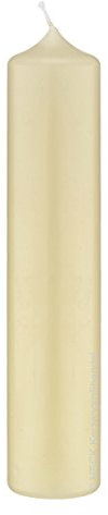 Altarkerzen (10% BW Anteil) (Bienenwachs Kerzen Vanilla Bisquit 250 x Ø 80 mm, 4 Stück, Kerzen mit Dornbohrung in RAL Kerzengüte Qualität