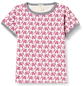 Loud + Proud Unisex Kinder T-Shirt mit Elefanten Print, GOTS Zertifiziert T-Shirt