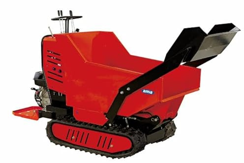 Ama Motobrouette sur chenilles TAG500TDH : motobrouette, moteur à explosion Loncin 270 cc, charge 500 kg