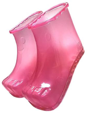 HAPINARY 2st Hohe Schaumschuhe Fußbad Massagegerät Massage Fußbad Schuhe Fußwaschschuhe Fußbadeschuhe Fußbad Stiefel Pediküre Fußbadewanne Masajeador De Pies Freizeitschuhe Pvc Spa