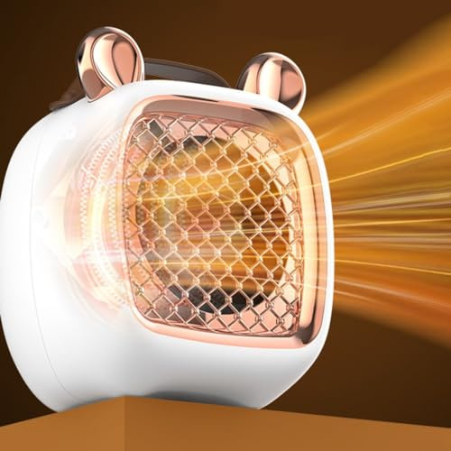 1 calentador al aire libre, calentador eléctrico 3S de calentamiento rápido, perfecto para patios e invernaderos (Reino Unido)