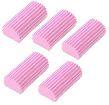 SSIMOO Esponja de Limpieza en húmedo for el hogar y el Coche, Esponja de Limpieza en húmedo, Plumero, Cepillo de Lavado de Detalles Reutilizable, Accesorios de Limpieza automática, 3 uds./5 uds. (Col