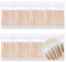ZOCONE 800 Pezzi Tamponi di Cotone Appuntiti, 7cm Piccoli Tamponi di Cotone Cotton Fioc Make Up, Bastoncini da Tampone in Cotone con Manico in Legno per Tatuaggio Sopracciglia Bellezza Trucco Unghie