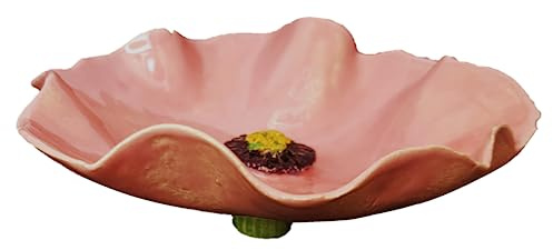 Generisch Insektentränke Keramik Blüte rosa (11-12 cm)