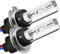 1 paio di lampadine di ricambio per fari allo xeno H7, 35 W, 12000 K, estremamente luminose