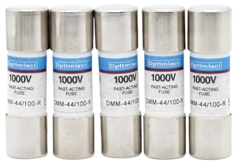 Multimeter Fuse DMM-44/100-R (DMM 44 100) 440MA 1000V Replacement Fuse (5 DMM 44/100-R Fuses)
