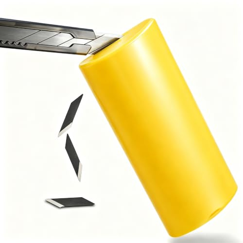 Umaki 2pieces Sharps Disposal Container for 9mm Utility Knife Blades & Razor Blade Disposal Case, Perfect for Home, Warehouses