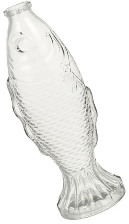 QUMIIRITY Transparente Glasvase Mit Korken Wunschflasche Zum Schmücken Von Zuhause Leere Flaschen Aus Glas Als Parfümbehälter Oder Driftflasche