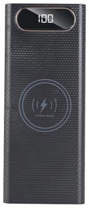Fegtrtyoa Fai-Da-Te per Power Bank con Funzione di Illuminazione, capacità 8x21700, 22.5W