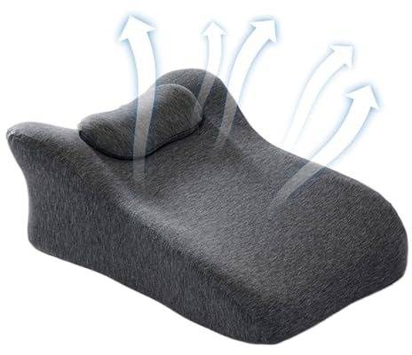 lyanny Cojín De Soporte Dorsal En Forma De Cuña | Soporte Para Sentarse En La Cama Con Almohada,Elevador De Piernas Y Soporte Espalda Para Hombres Adultos Y Familiares