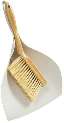 Petit Balai Et Pelle Ensemble | Ergonomique Compact | Ensemble Balai Et Pelle À Poussière pour Bureau - pour Cuisine,Plan De Travail,Chambre,Salon,Comptoir,Miettes Et Litière