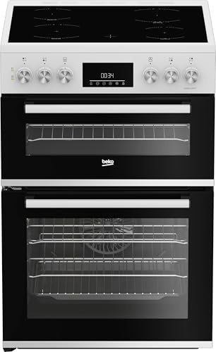 Beko AeroPerfect™ FTC6731W 60cm Wide Single Oven Electric Cooker with Ceramic Hob - White - A Rated