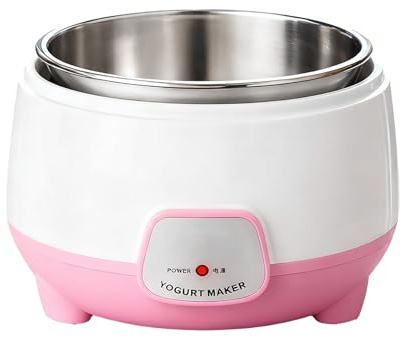 Macchina per Lo Yogurt, Yogurtiera con Capacità di 800 Ml, Facile da Pulire, Pronta All'uso, Perfetta per La Cucina di Casa