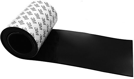 Silicone antiscivolo e adesivo per proteggere o fermare mobili, divano letto, pavimento in legno, ideale per mobili pesanti, Silicone, Black, 50 cm