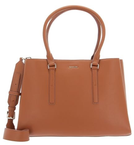 Calvin Klein CK Elevated Tote L Cognac