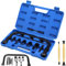 LQGTQO 12 Pezzi Compressore Molle della Valvola Kit, Compressore Molla Valvola con Parti di Macinazione della Valvola, Compressore Auto Accessori, Kit Attrezzi Moto, per Moto Furgoni Auto