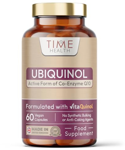 Ubiquinol - 200mg per Serving - Active Coenzyme Q10 - Enhanced Absorption - Mitochondrial & Heart Support - UK Made - GMP - Additive Free - Vegan