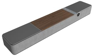 Klipsch Flexus Core 100 2.1 Dolby Atmos Soundbar, Walnuss | 2.1-Dolby-Atmos-Soundbar mit HDMI eARC, Bluetooth, zwei 4-Zoll-Subwoofern, App-Steuerung und Walnuss-Finish.