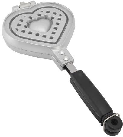 Heart Shaped Waffle Maker Pan, Non Stick Waffle Maker Pan, Portable DIY Waffle Maker