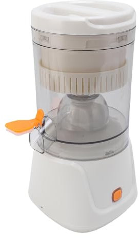 Portable Rechargeable Small Electric Citrus Juicer, USB Rechargeable Kitchen Juicer with One-Click Operation Extracts From Citrus Fruits Easily, for Home, Apartment, Dormitory,