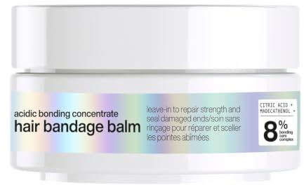 Redken Acidic Bonding Concentrate Hair Bandage Balm, Treatment for Split Ends, Repair For Damaged and Dry Hair with Heat Protection, Smooths and Protects Hair, 75ml
