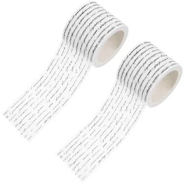 SEWOART 3piezas Cinta Retro Gótica Inglesa de Decoración Guiones para Manualidades DIY Accesorios para Álbumes de Recortes Proyectos de Escritura Fiestas