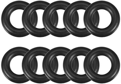 sourcing map 10 Stück O-Ringe Dichtung Metrische 7 mm x 15 mm x 4 mm Nitrilkautschuk Dichtungsring für Sahnespender Poolpumpe Schnellkupplung Kaffeebecher