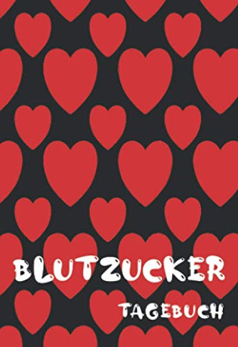 Blutzucker Tagebuch DIN A6: kleines Diabetes Tagebuch für 1 Jahr mit Umrechnungstabelle