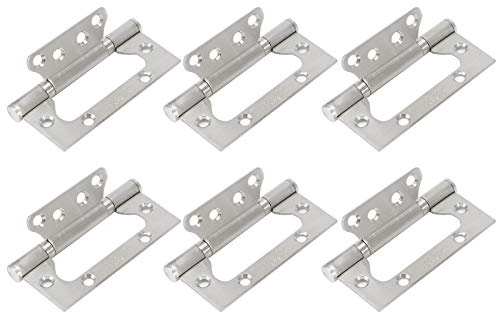 Edelstahl Scharniere Steckverbinder, Klappscharniere selbstschließende Scharnierbeschläge Verstellbare Federscharniere flache Öffnungstür Fensterscharniere Stumme Lagerscharniere Möbelbeschläge