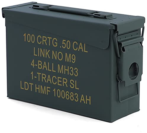 Munitionskiste Ammo Box Metallkiste Transport Metallbox 275x97x185mm grün