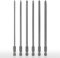 CPROSP Lot de 6 Embouts de Tournevis à Tête Cruciforme Magnétiques 150 mm avec Sac de Rangement