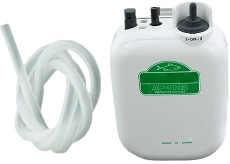 Luftpumpen für Aquarien, batteriebetrieben, Sauerstoff-Luftsprudler mit Luftschlauch, Angelpumpen, Sauerstoffpumpen