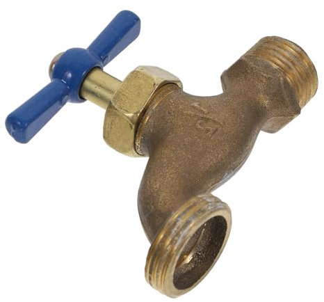 Toyvian Wandmontierter Dekorativer Retro Gartenwasserhahn Schlauchadapter Installieren für Garten und Außenbereich