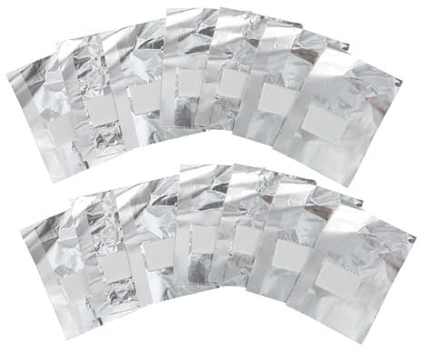 TOYZFRIENDY Fogli Adesivi per Unghie 200 Pezzi Salviette Monouso senza Pelucchi per Rimozione Smalto Gel Mani e Piedi Uso Professionale e Domestico