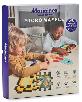 Marioinex 903025 Blöcke Micro Waffel Kindergarten Satz von 817 Stück schaumstoff bausteine kinder building blocks kinder bausteine kinder konstruktionsspielzeug