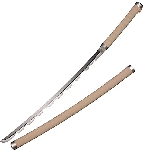 kljhld Épée Cosplay en Bambou Anime épée, épée Katana Demon Slayer Hashibira Inosuke Katana épée 103 cm/40 Pouces
