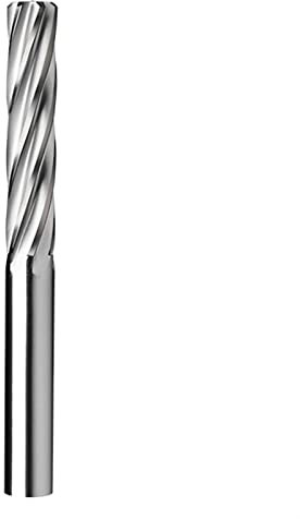 DOLUNTO Reibahlen Vollkarbid-Maschinen-Reibahle H7 Toleranz Spiralflöte Chucking Metallschneider Wolframstahl CNC Innenlochwerkzeug (Head Diameter : 5.5x60mm)