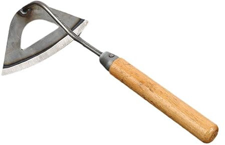 1pc Small Hardened Hollow Hoe Handheld Weeding Rake Planting Tool Agriculture Garden Weeding G3j3 Vegetable Farm Accessories