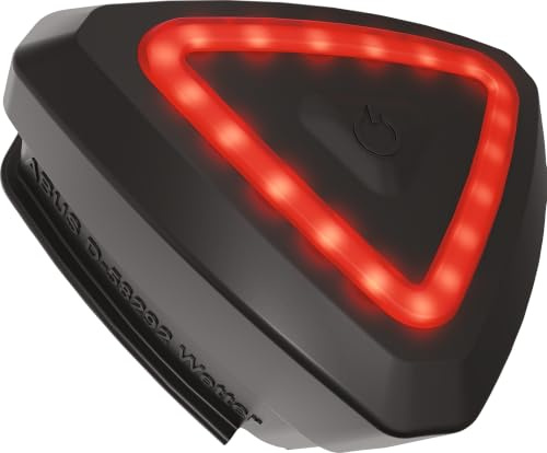 ABUS Helmlicht 2.0 für URBAN-I 3.0, HYBAN 2.0 und Youn-I 2.0 über USB-Anschluss wiederaufladbares Helmrücklicht - Zubehör für Fahrradhelme