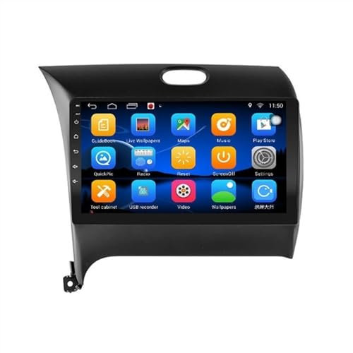 Pexorin 2din Android 10 Car Radio Multimedia Video Player Navigation GPS 2 Din Player Wifi Cerato 3 YD 2013 2014 2015 2016 2017 Car Video Player(8 inch)